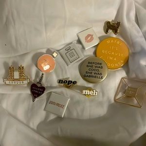 Chanel and make up pins